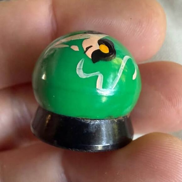 Vintage Molinard Habanita Concréta Perfume Balm | Hand Painted | Made in France - Picture 2 of 6